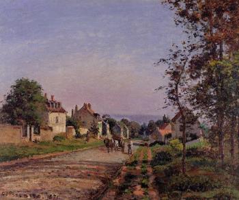 卡米耶 畢沙羅 Outskirts of Louveciennes 卡米耶 畢沙羅 Outskirts of Louveciennes